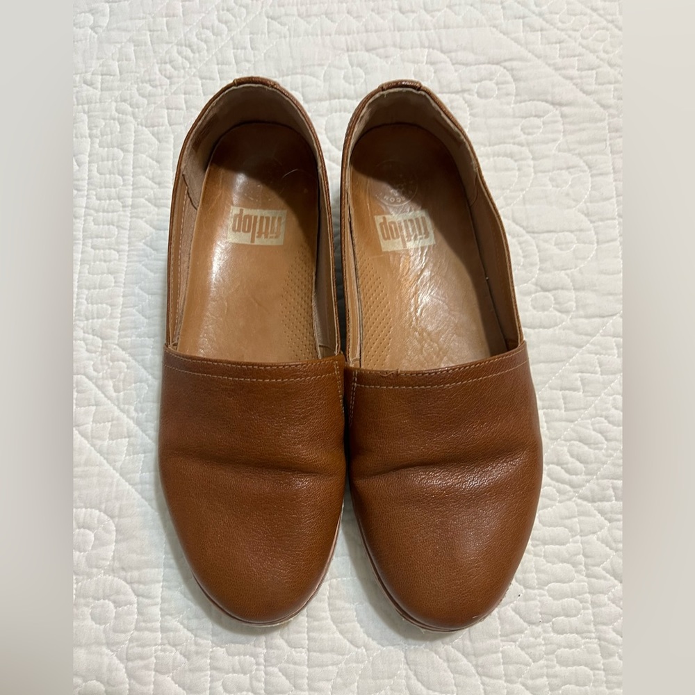 Fitflop Brown Loafers 8.5